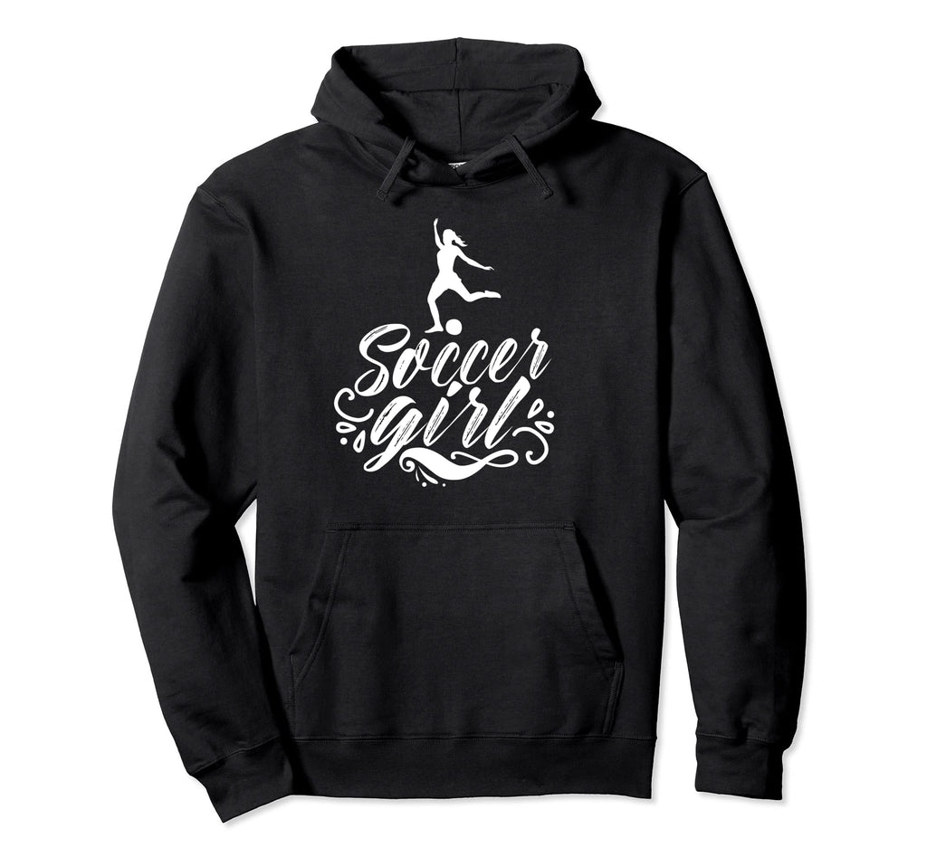 Soccer Player Womens Soccer Team Hoodie - Fun Novelty Design for Adults