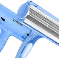 ACE2ACE Pet Hair Removal Tool, Lint Roller Brush for Cats and Dogs, Reusable Self Clean Pet Fur Remover, Pet Hair Remover for Laundry, Carpet, Furniture, Couch, Sofa and Bedding (Blue)