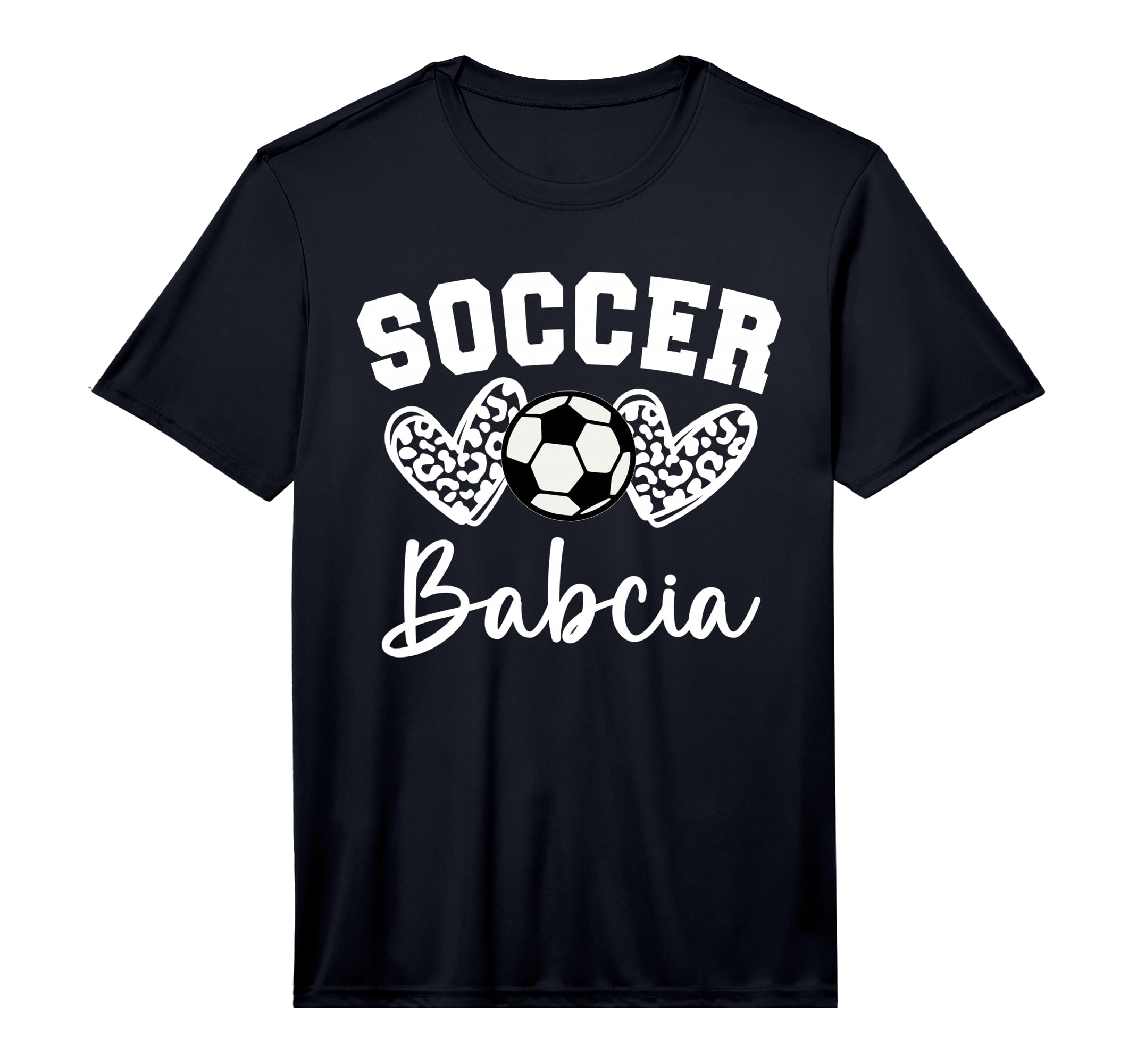 Soccer Babcia Matching Family Soccer T-Shirt - Unique Graphic for Adults