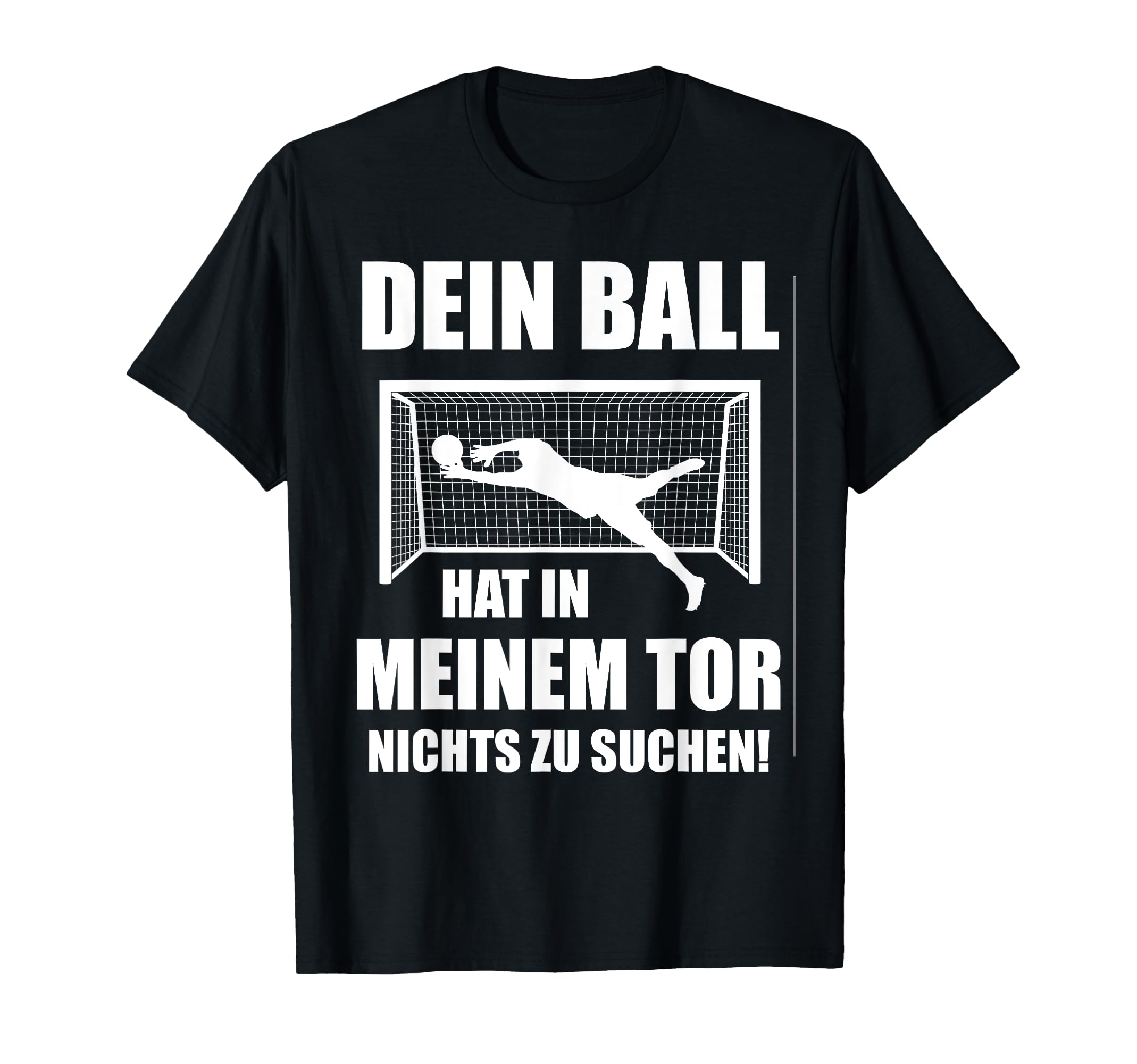 Football Goalkeeper Goalkeeper T-Shirt - Minimalist Print for Adults