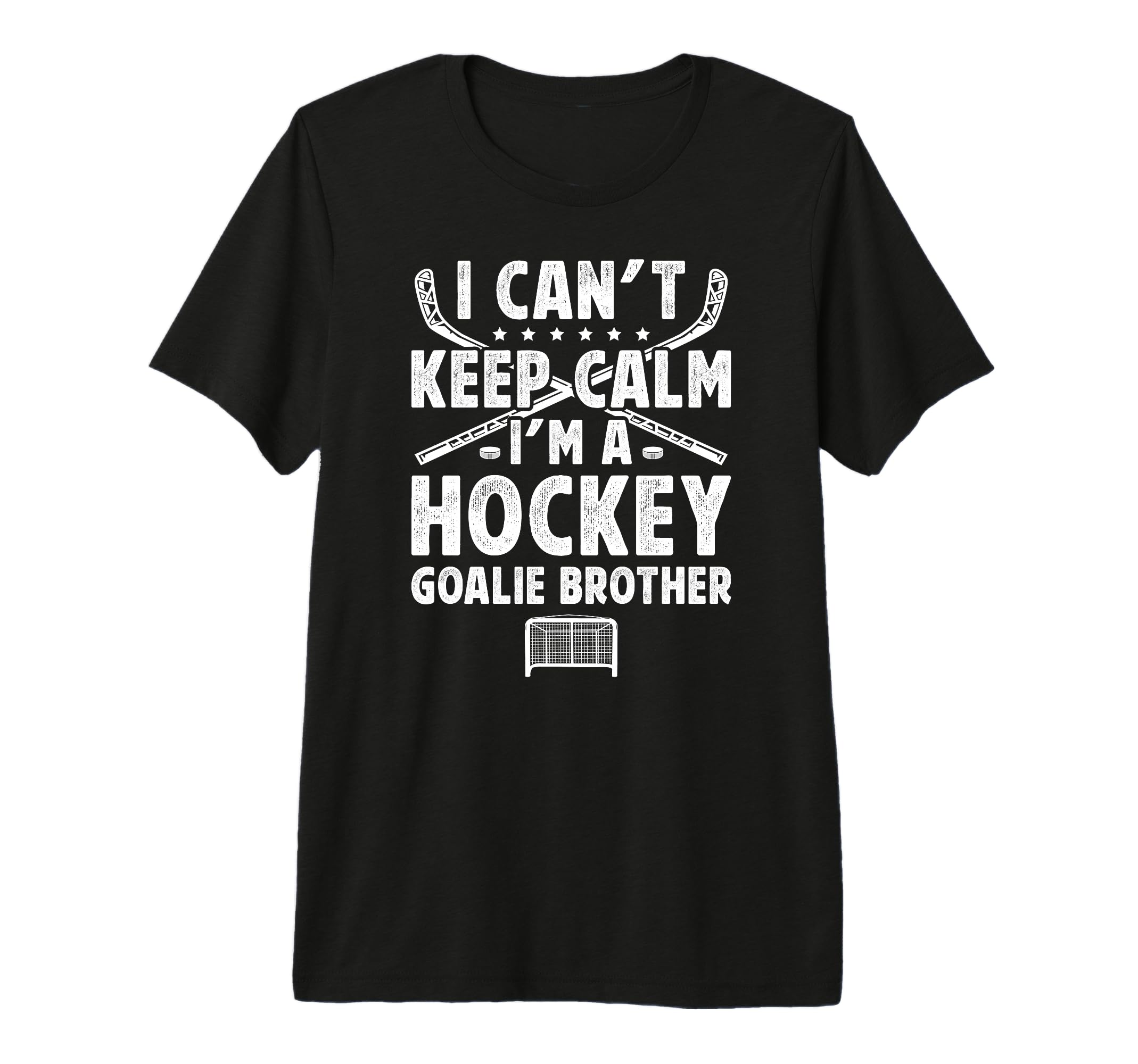 Im Hockey Goalie Brother Ice Hockey T-Shirt - Streetwear Style Men Women
