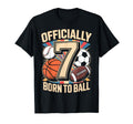 7 Birthday 7 Year Old 7Th Birthday Seven T-Shirt - Trendy Graphic Unisex