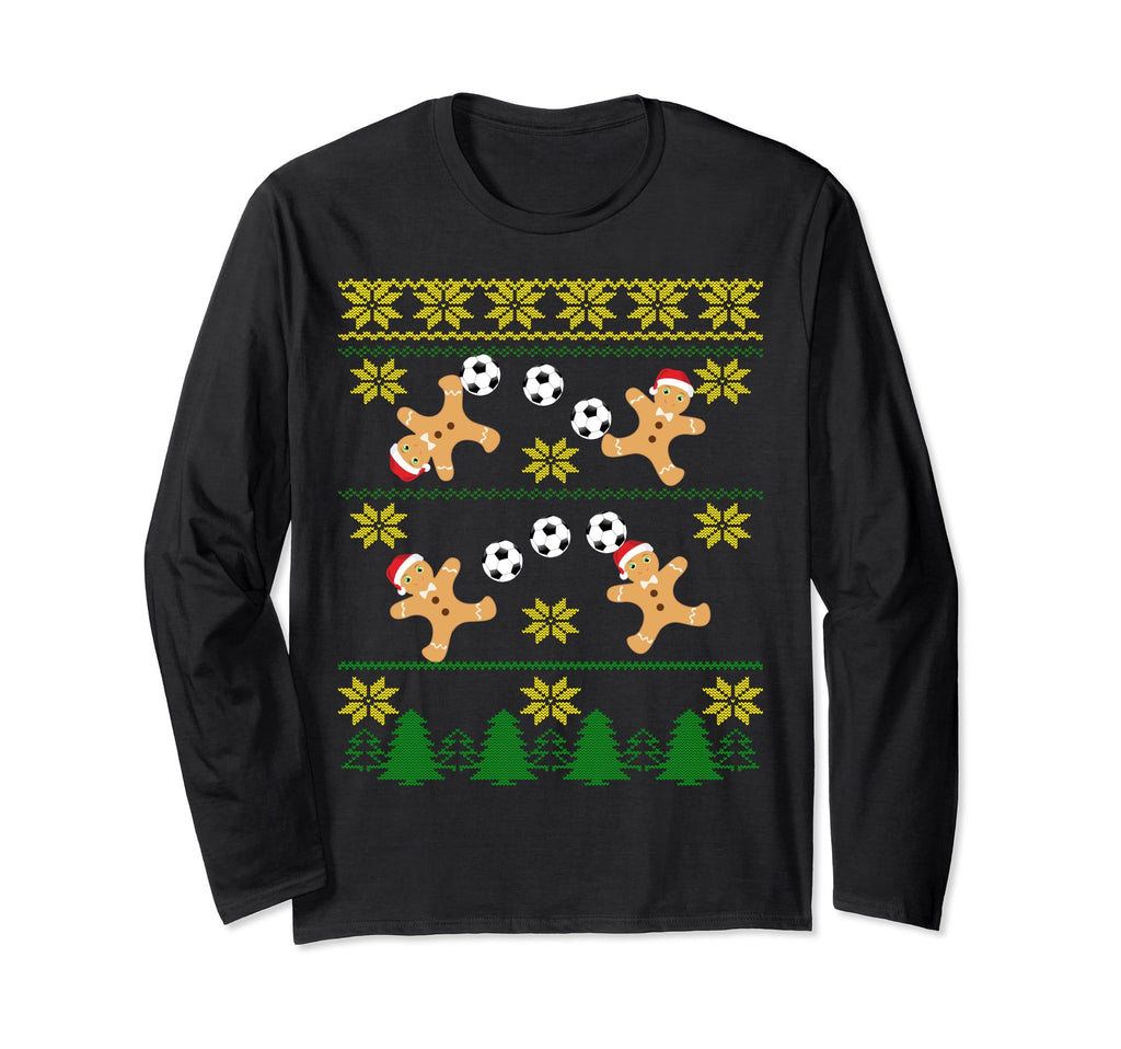 Soccer Ugly Funny Holiday T-Shirt - Custom Art Print for Adults