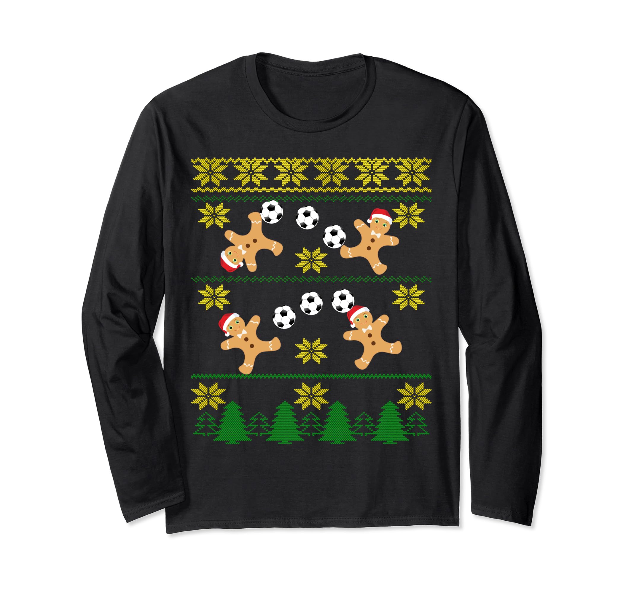 Soccer Ugly Funny Holiday T-Shirt - Custom Art Print for Adults