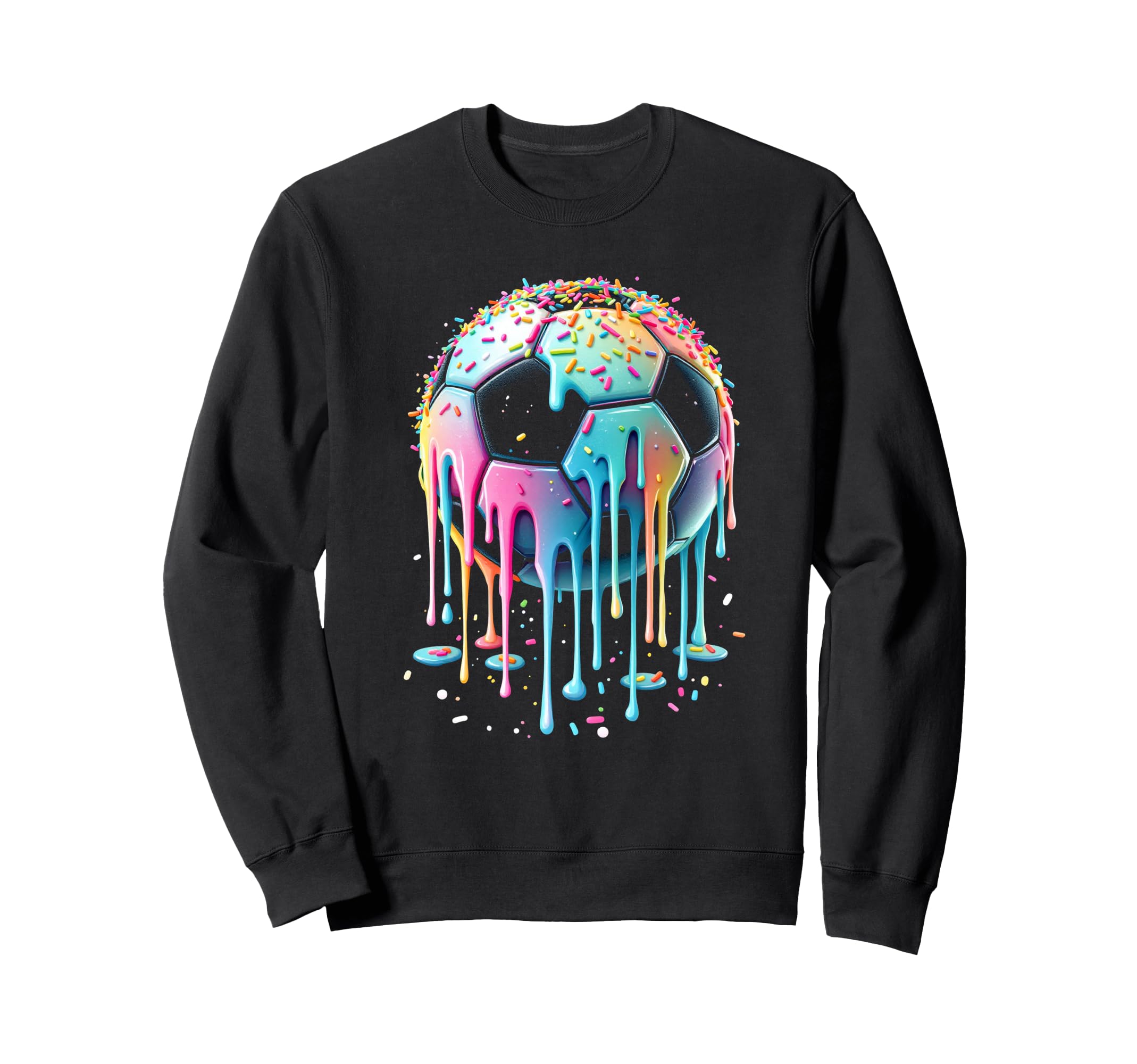 Soccer Ball Sweatshirt - Streetwear Style for Adults