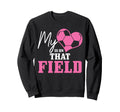 Soccer Mom My Heart Is That Field Coach Sweatshirt - Trendy Graphic Unisex