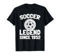 Birthday Team Player Sports Soccer Born T-Shirt - Graphic Print for Adults