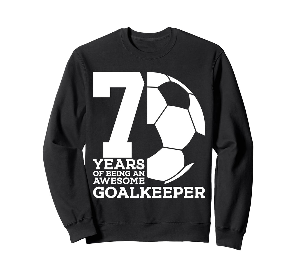 Soccer 7 Years Awesome Soccer Sweatshirt - Aesthetic Graphic for Adults