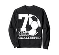 Soccer 7 Years Awesome Soccer Sweatshirt - Aesthetic Graphic for Adults