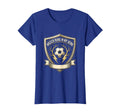 Soccer Runs My Veins Passionate Fan T-Shirt - Fun Novelty Design Unisex