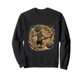 Aztec Warrior Soccer Jaguar Sweatshirt - Aesthetic Graphic Men Women