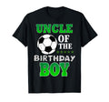 Uncle Birthday Soccer Stars Outfit T-Shirt - Graphic Print Men Women