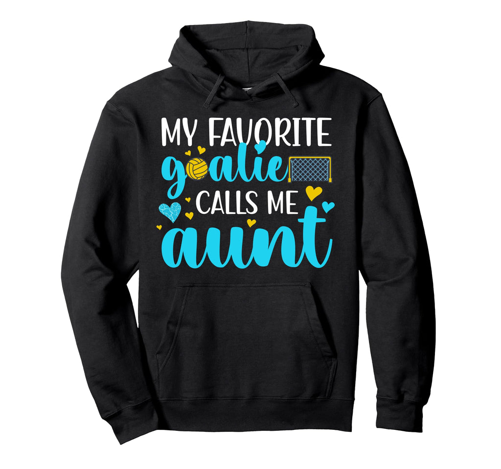 Proud Water Polo Goalie Aunt Water Hoodie - Custom Art Print for Adults