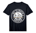 Off To Watch Soccer Silly Goose Funny T-Shirt - Unique Graphic Men Women