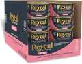 Reveal Entrées Natural Wet Cat Food Paté, Grain-Free with Added Vitamins & Minerals, Carrageenan-Free Tuna Fillet with Salmon Paté Recipe (24 x 2.47 oz Cans)