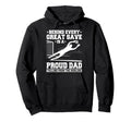 Behind Every Great Save Is Dad Soccer Hoodie - Custom Art Print Men Women