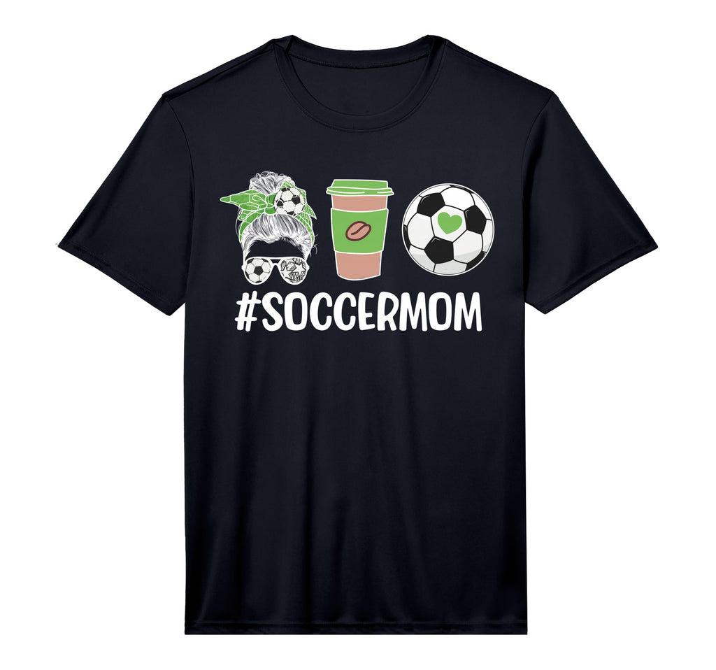 Mens Soccer Mom Soccer Player Mother T-Shirt - Minimalist Print Men Women