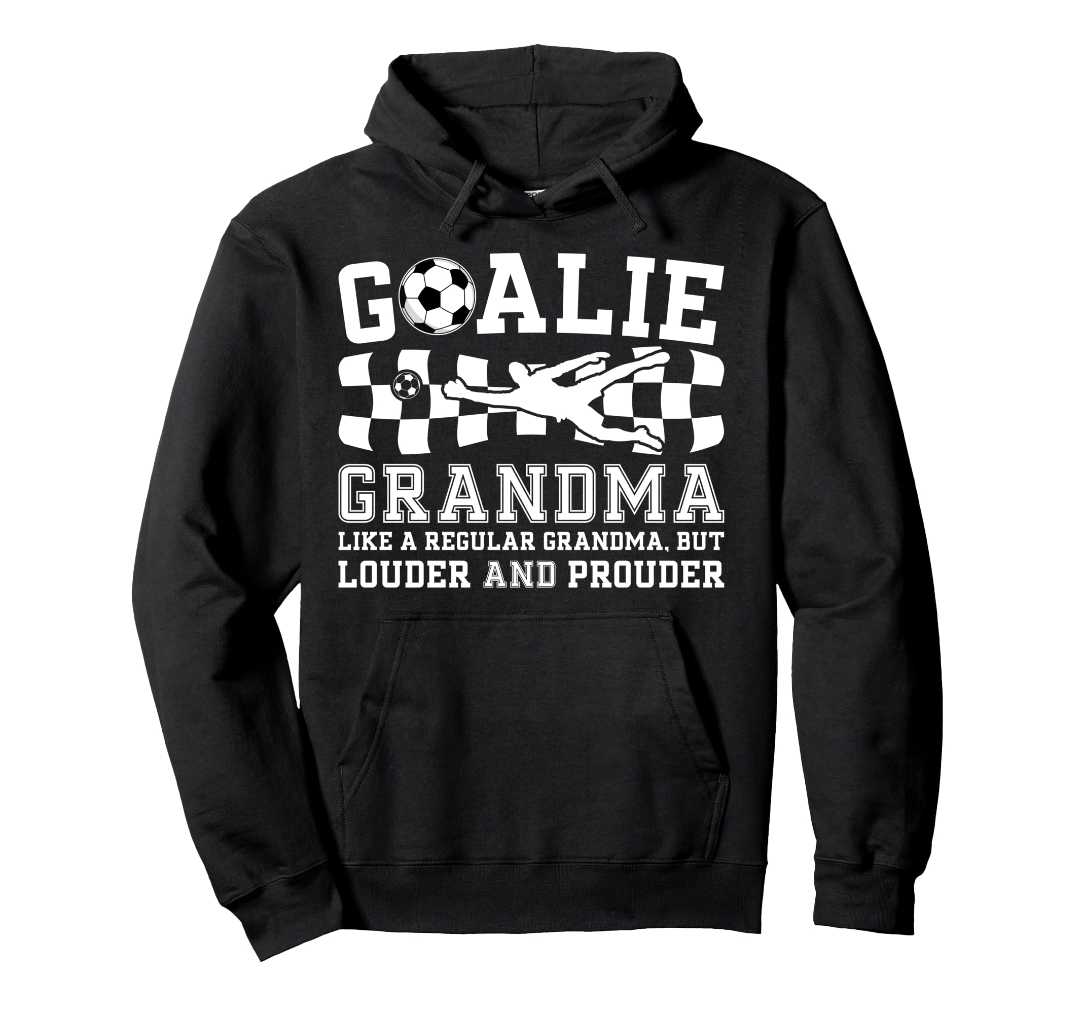 Soccer Goalie Grandma Definition Soccer Hoodie - Unique Graphic Unisex