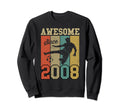 15Th Birthday Shirts Soccer Awesome Sweatshirt - Unique Graphic Men Women