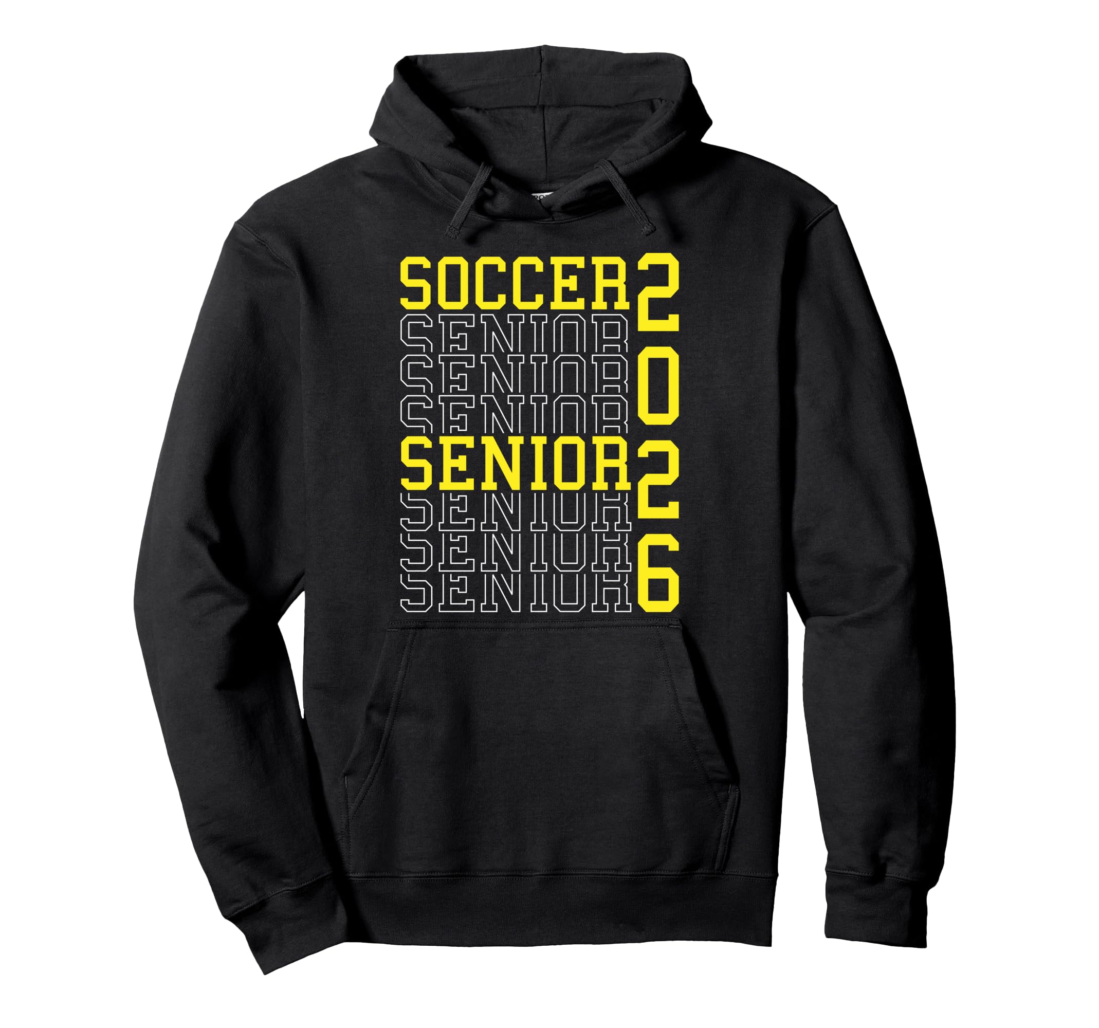 Soccer Senior Night Soccer Senior 2026 Hoodie - Novelty Apparel for Adults