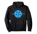 Heartbeat Soccer Dad Exercise Lover Soccer Hoodie - Novelty Apparel Unisex