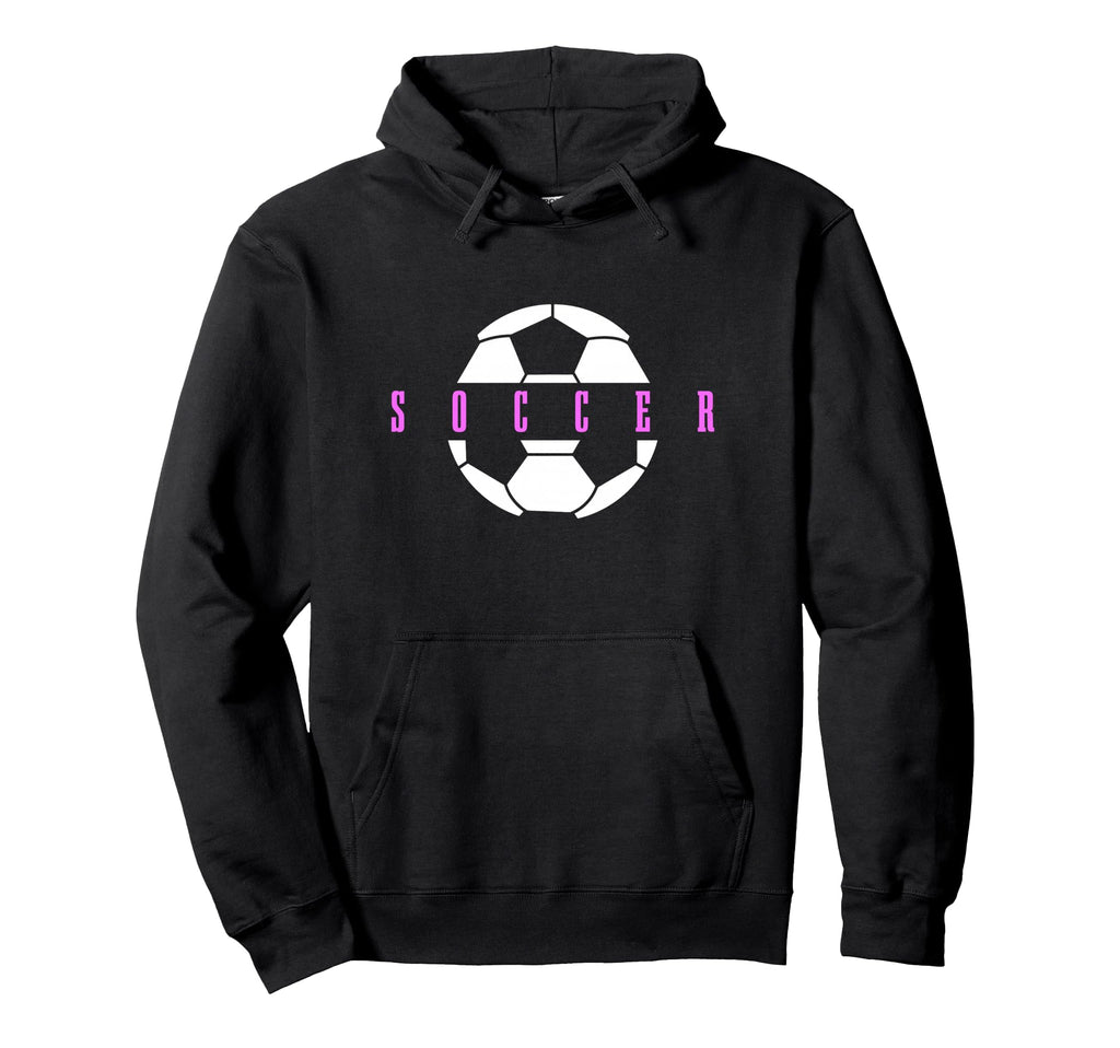 Soccer Player Ball Soccer Hoodie - Fun Novelty Design Men Women