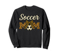 Soccer Mother Leopard Coquette Sweatshirt - Fun Novelty Design for Adults