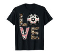 Love Soccer Leopard Soccer Player T-Shirt - Casual Everyday Wear Unisex