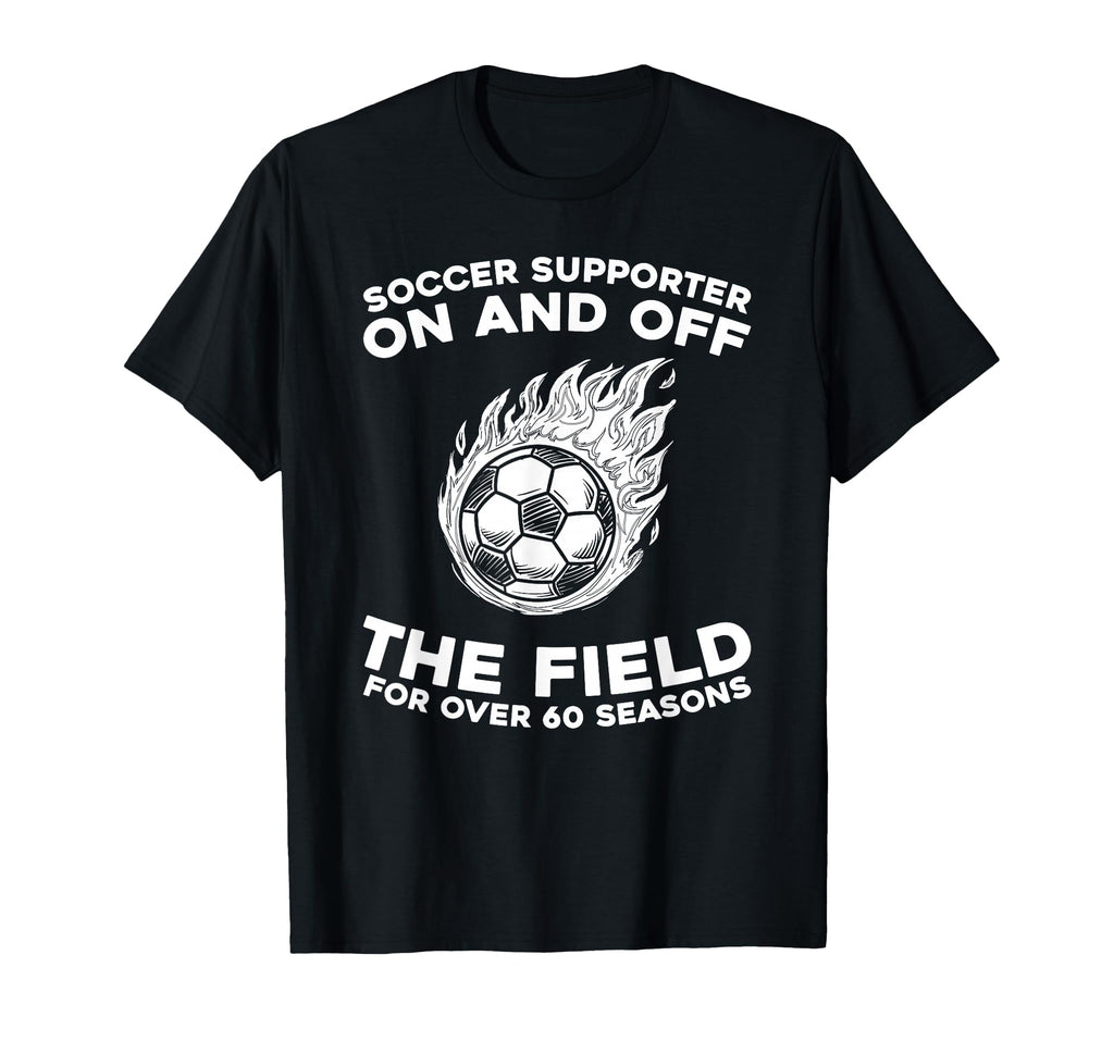 60 Years Old Player Team Sports T-Shirt - Casual Everyday Wear Unisex