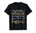 My Favorite Goalie Calls Me Mimi T-Shirt - Custom Art Print for Adults