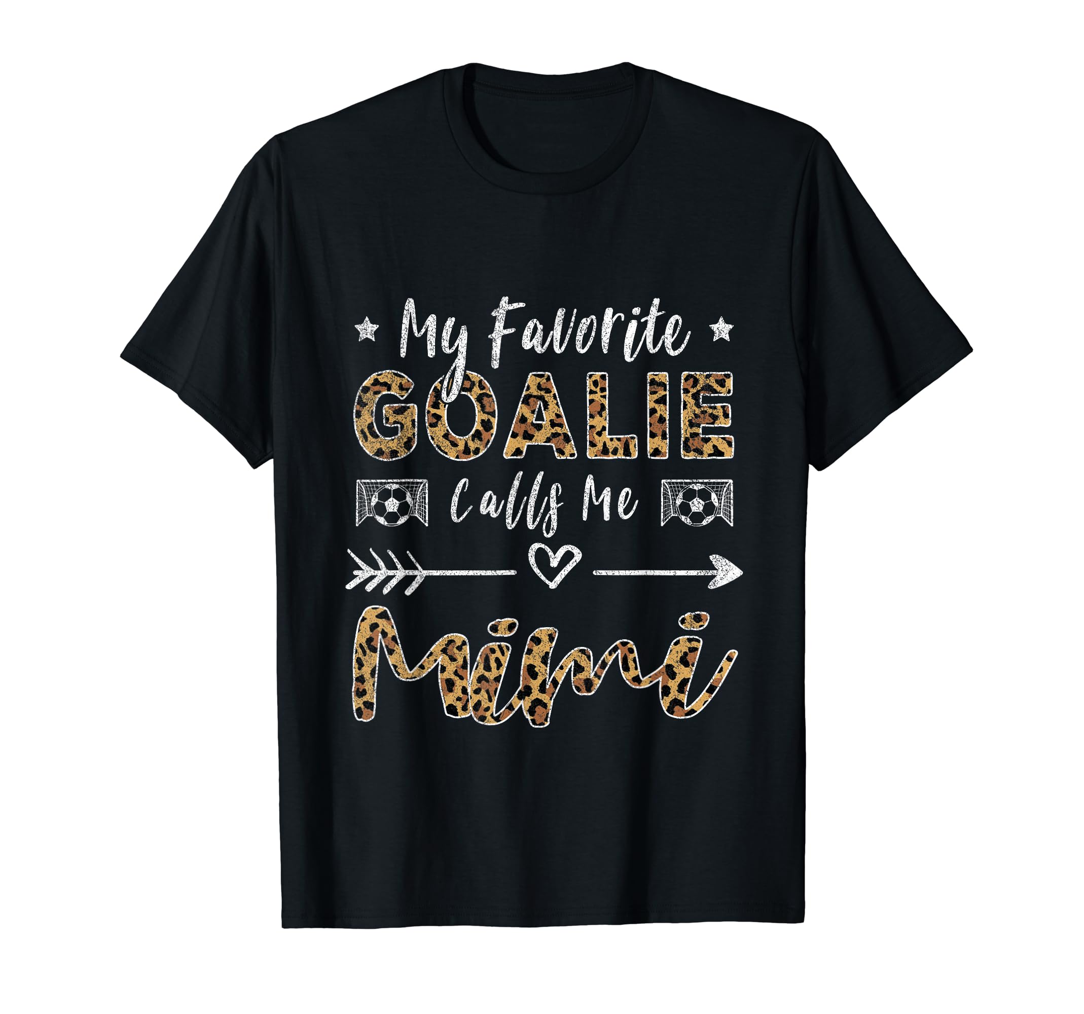 My Favorite Goalie Calls Me Mimi T-Shirt - Custom Art Print for Adults