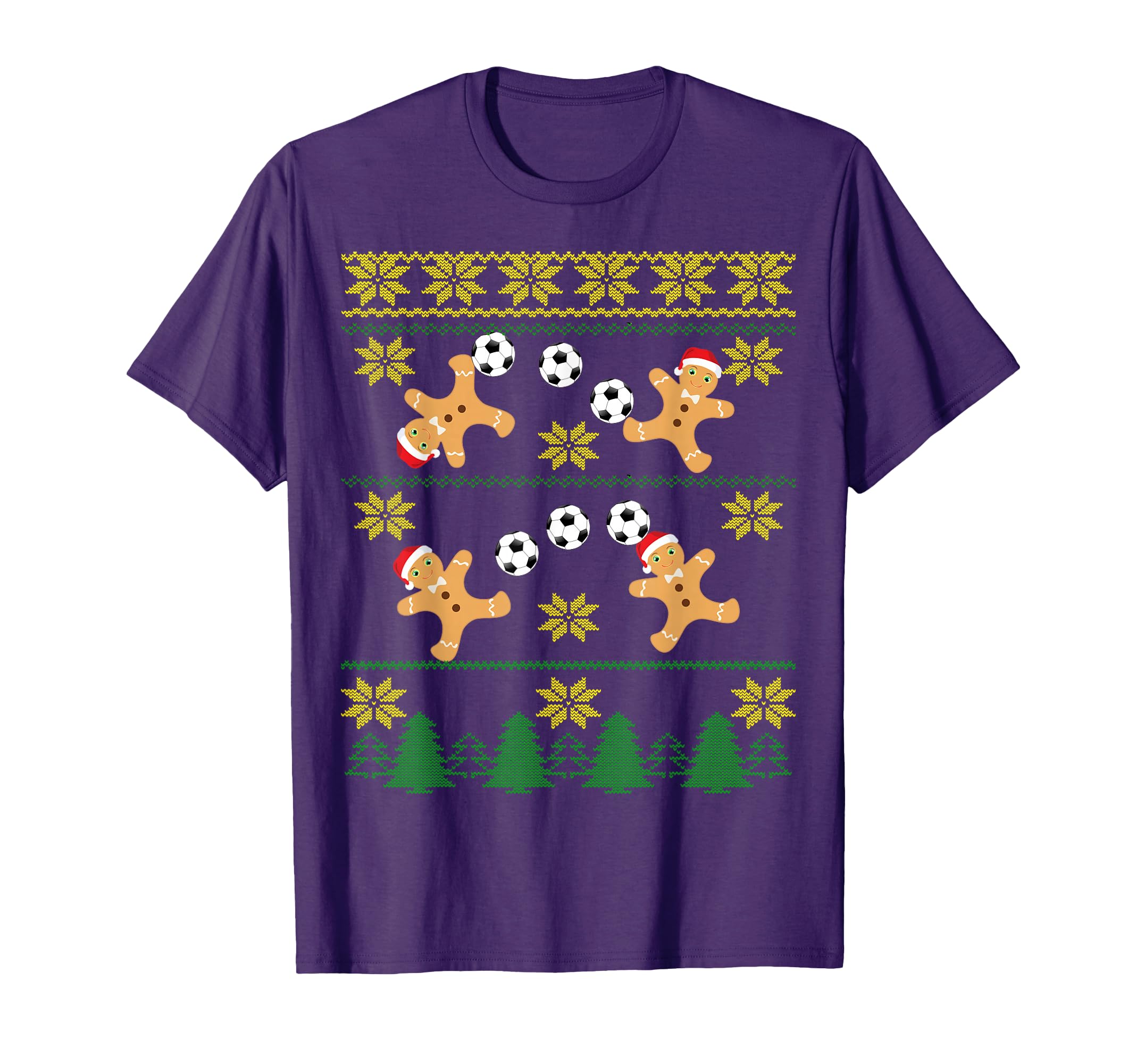 Soccer Ugly Funny Holiday T-Shirt - Streetwear Style for Adults