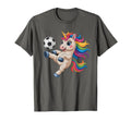 Funny Soccer Just Who Loves T-Shirt - Aesthetic Graphic for Adults