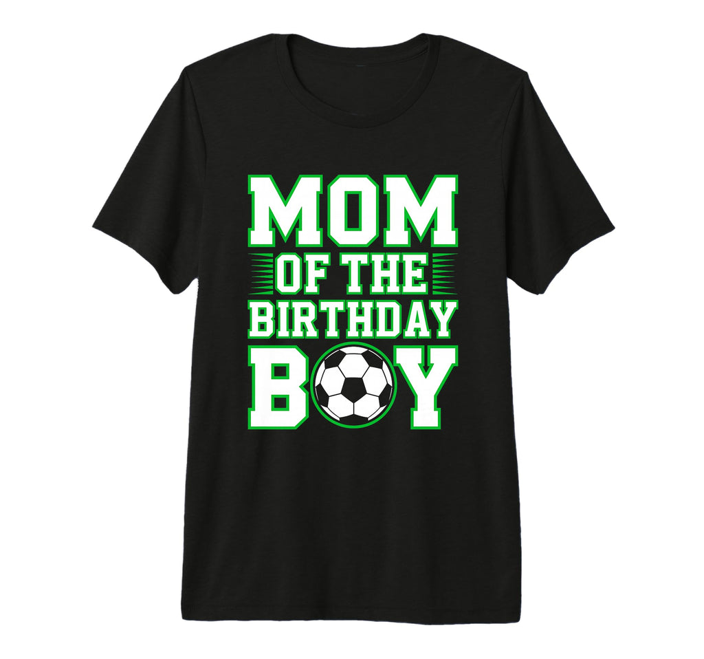 Mom Birthday Soccer Theme Tri Blend T-Shirt - Fun Novelty Design Men Women