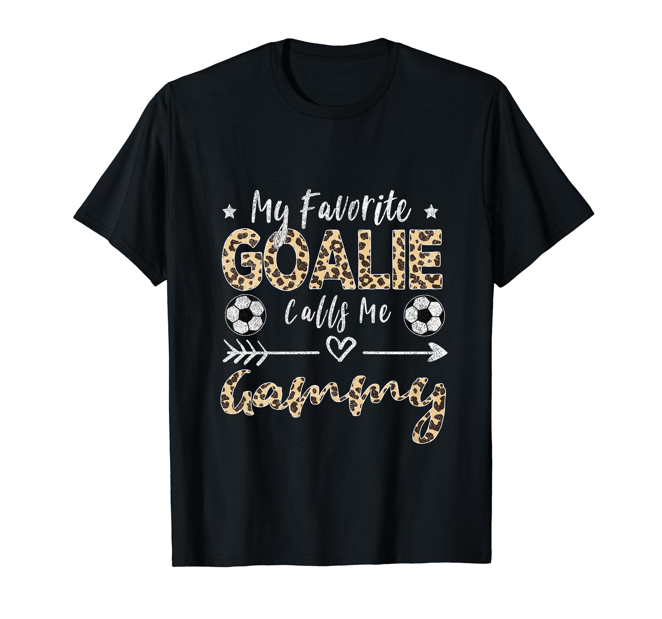 My Favorite Goalie Calls Me Gammy T-Shirt - Trendy Graphic for Adults