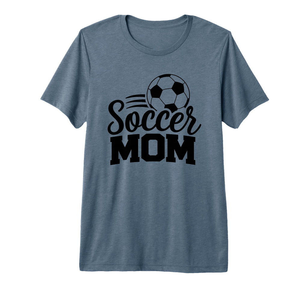 Soccer Mom Tri Blend T-Shirt - Aesthetic Graphic Unisex