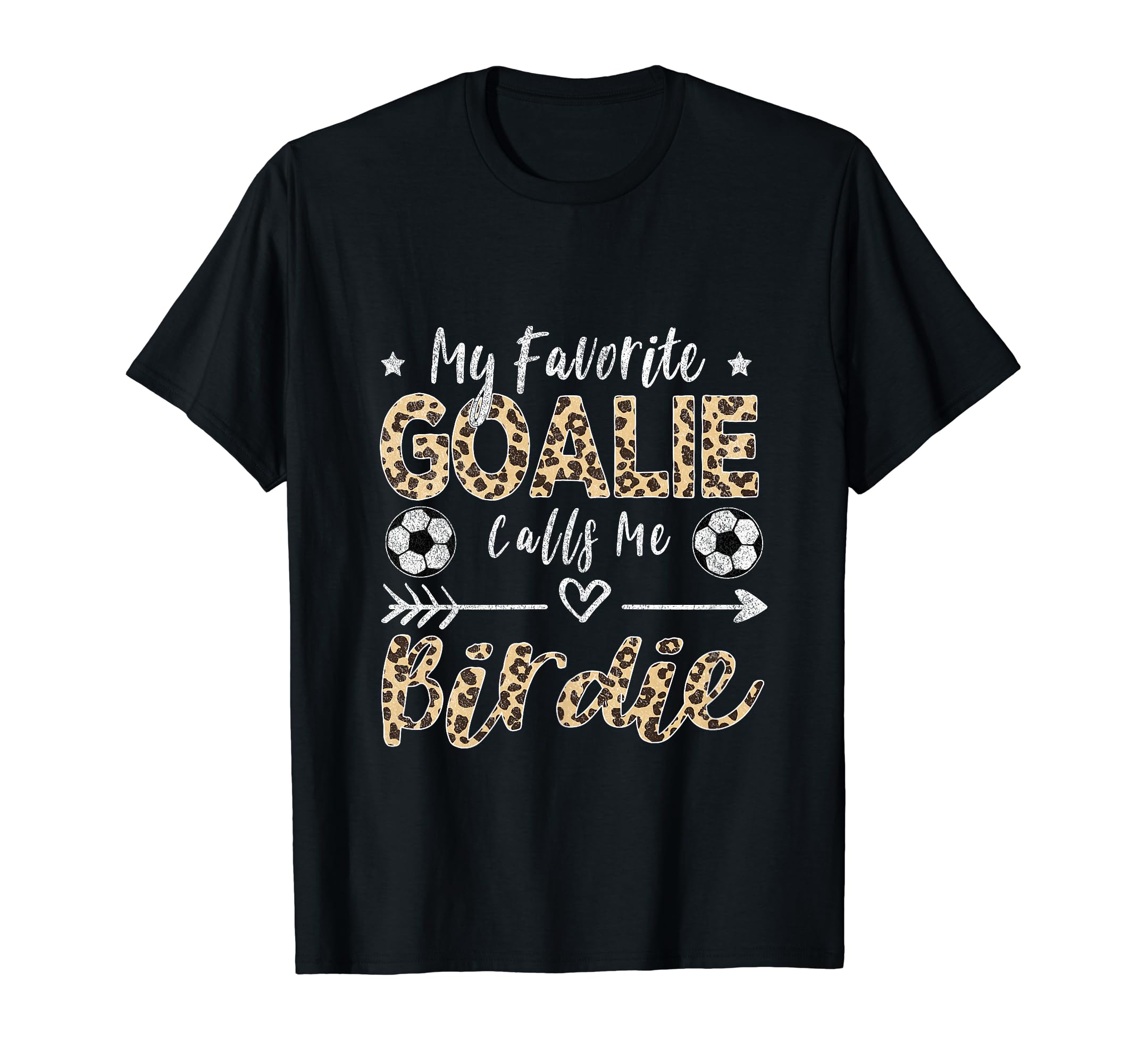 My Favorite Goalie Calls Me Birdie T-Shirt - Minimalist Print Unisex