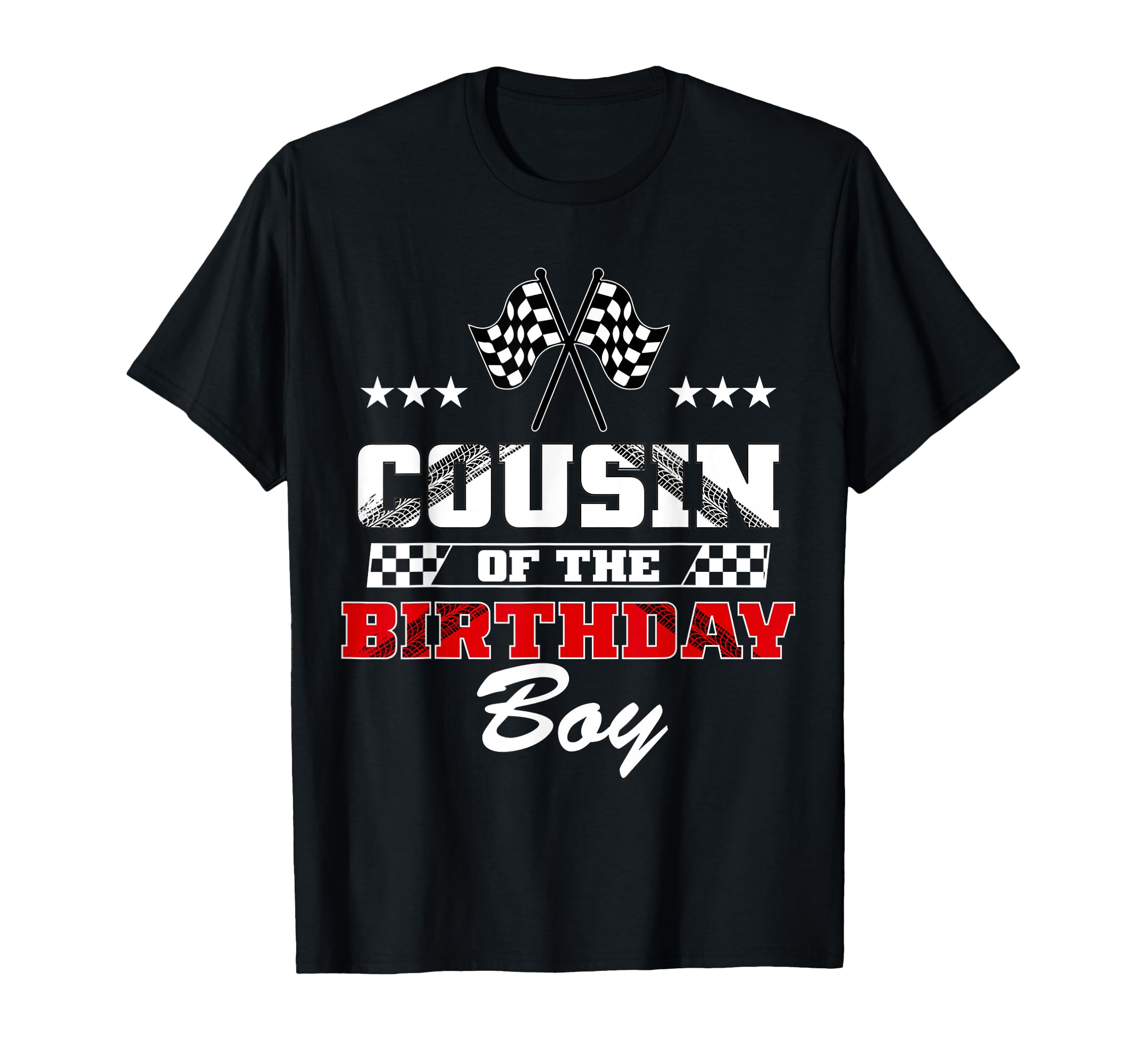 Cousin Birthday Soccer Party Family T-Shirt - Fun Novelty Design Unisex