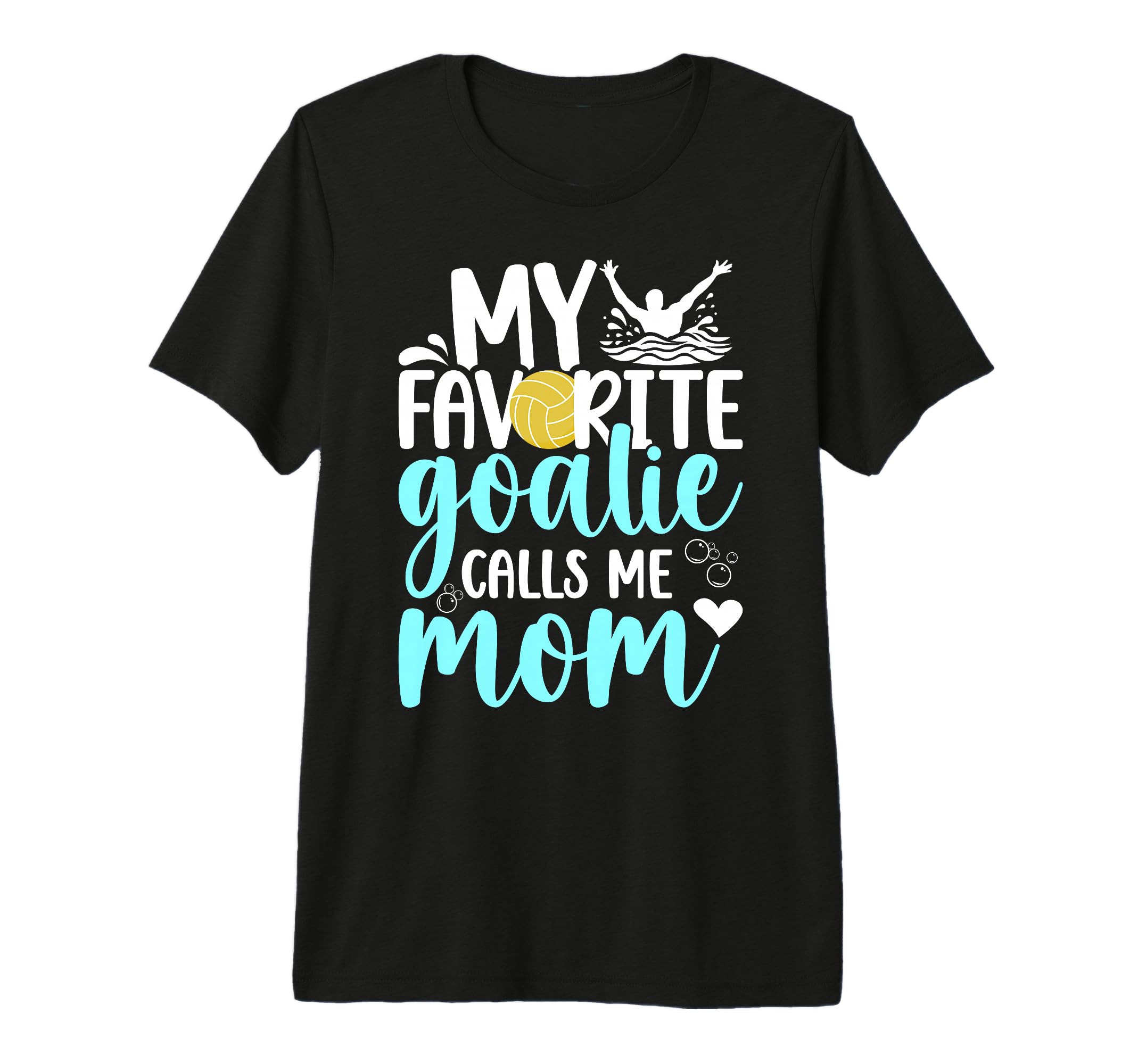 Proud Water Polo Goalkeeper Mom Water T-Shirt - Trendy Graphic Men Women