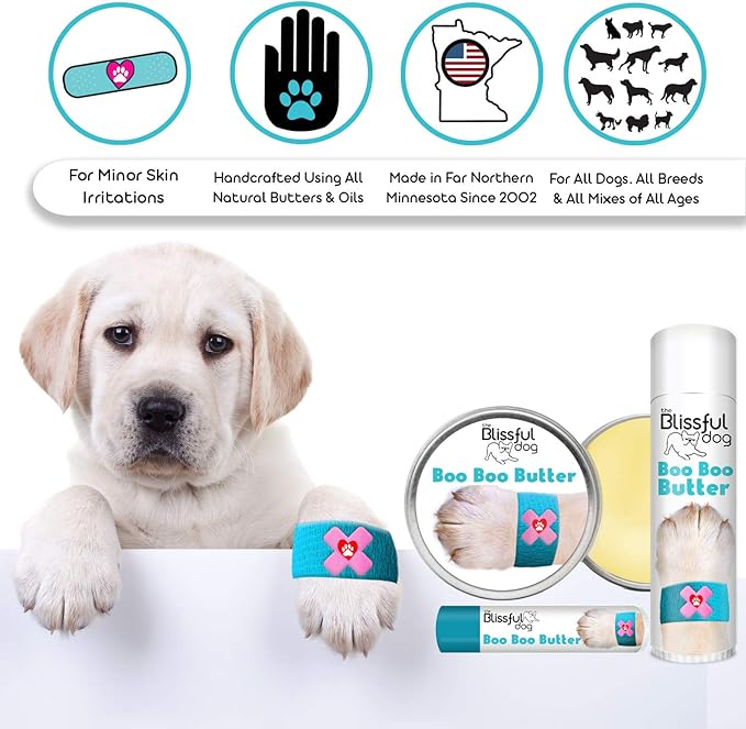 The Blissful Dog 4 oz TIN Mastiff Booboo Butter