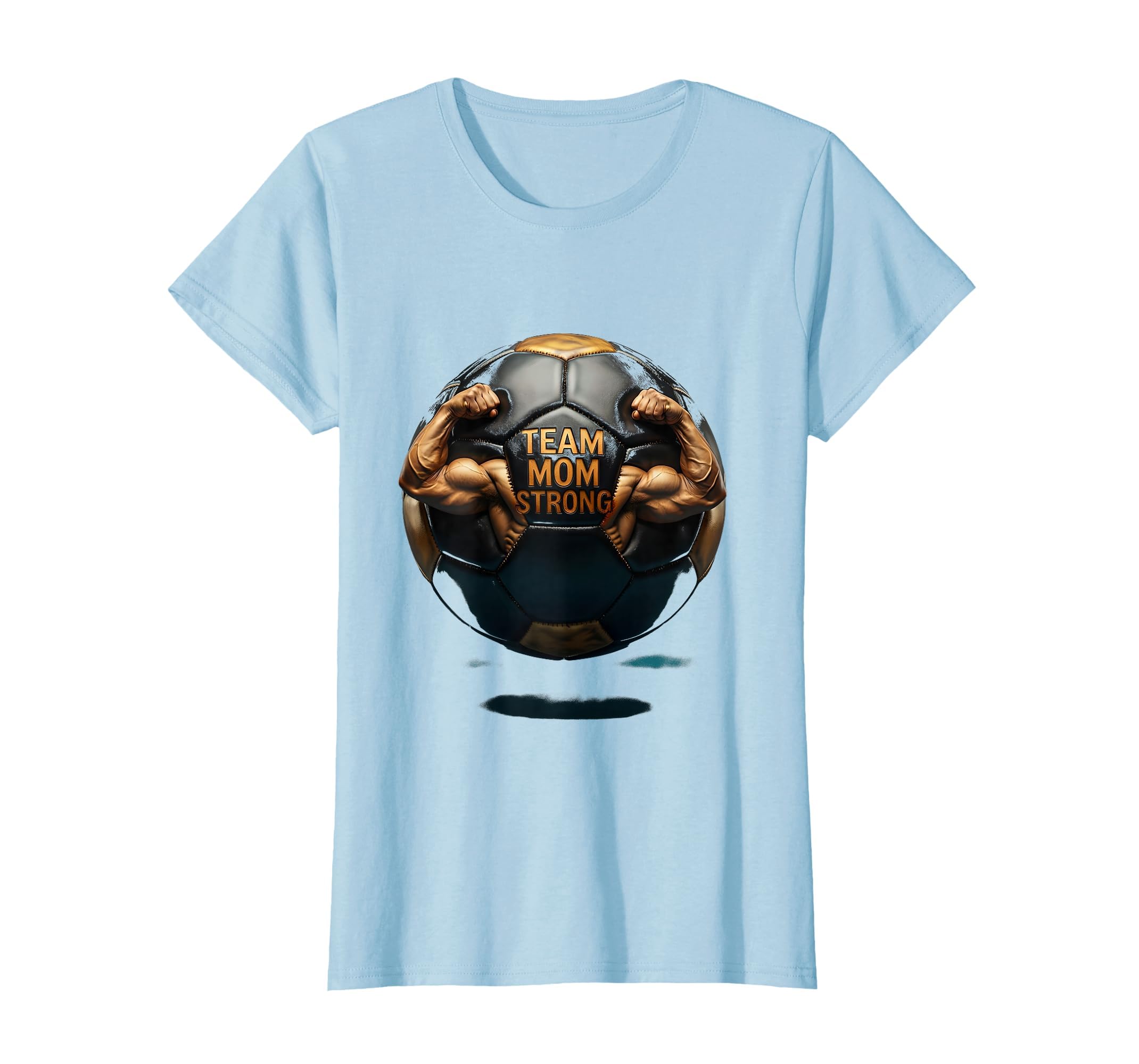 Team Mom Strong Soccer Mom T-Shirt - Aesthetic Graphic Unisex