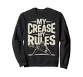 Lacrosse Crease Lax Goalie Sweatshirt - Unique Graphic Unisex