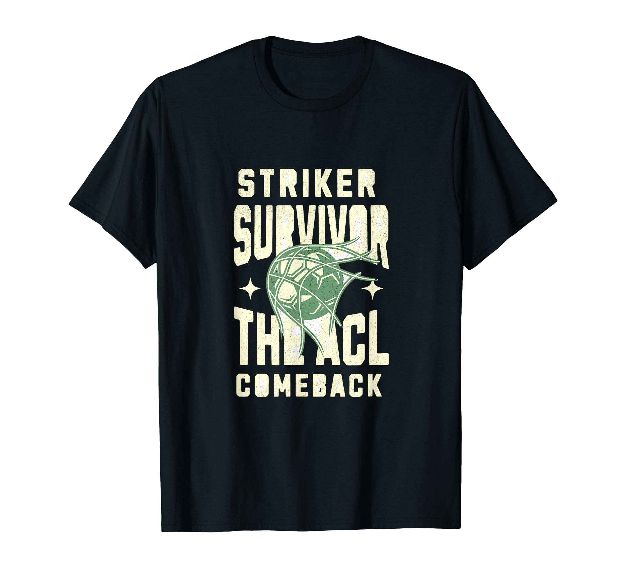 Striker Survivor Acl Comeback Acl T-Shirt - Unique Graphic Men Women