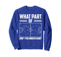Funny Soccer Coach Training Sweatshirt - Casual Everyday Wear Unisex