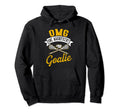 Funny Goalkeeper Lacrosse Lax Goalie Hoodie - Graphic Print Unisex