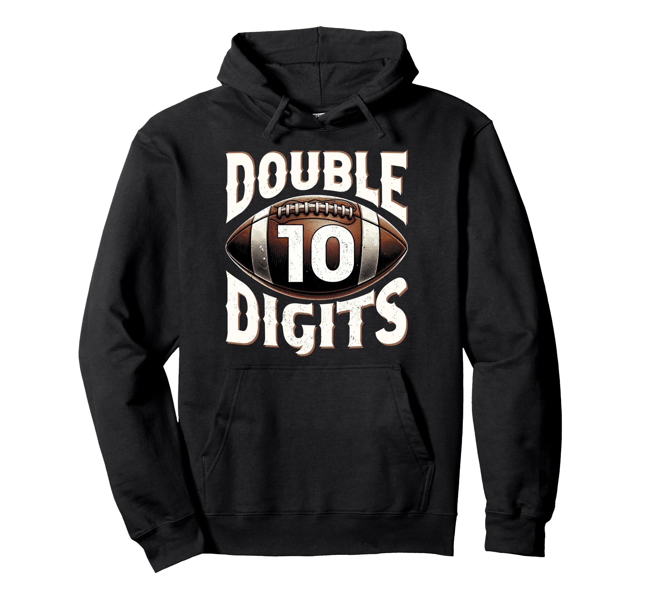 Double Digits Birthday Decorations 10 Hoodie - Custom Art Print Men Women