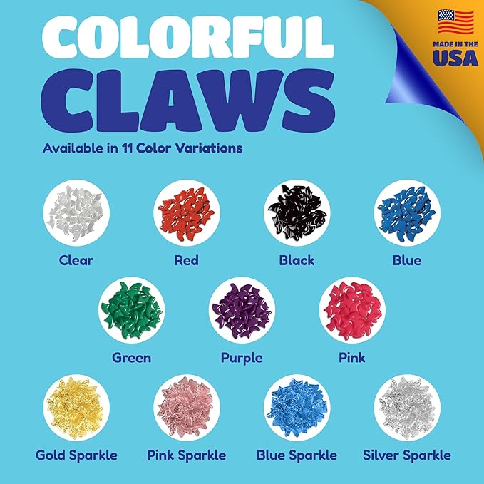 Soft Claws Cat Nail Caps for Small Cats – (40 Caps, Black) - Veterinarian-Developed | Protects Furniture & Skin - Easy to Apply, Long-Lasting Anti-Scratch Soft Cat Claw Covers