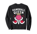 I Love Handball Player Sports Sweatshirt - Fun Novelty Design for Adults