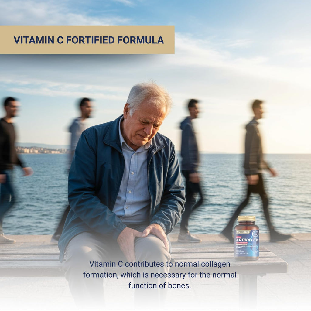 Nutraxin Artroflex HYA-C-II Joint Health Supplement - 90 Tablets, Glucosamine, Chondroitin, Hyaluronic Acid & Collagen