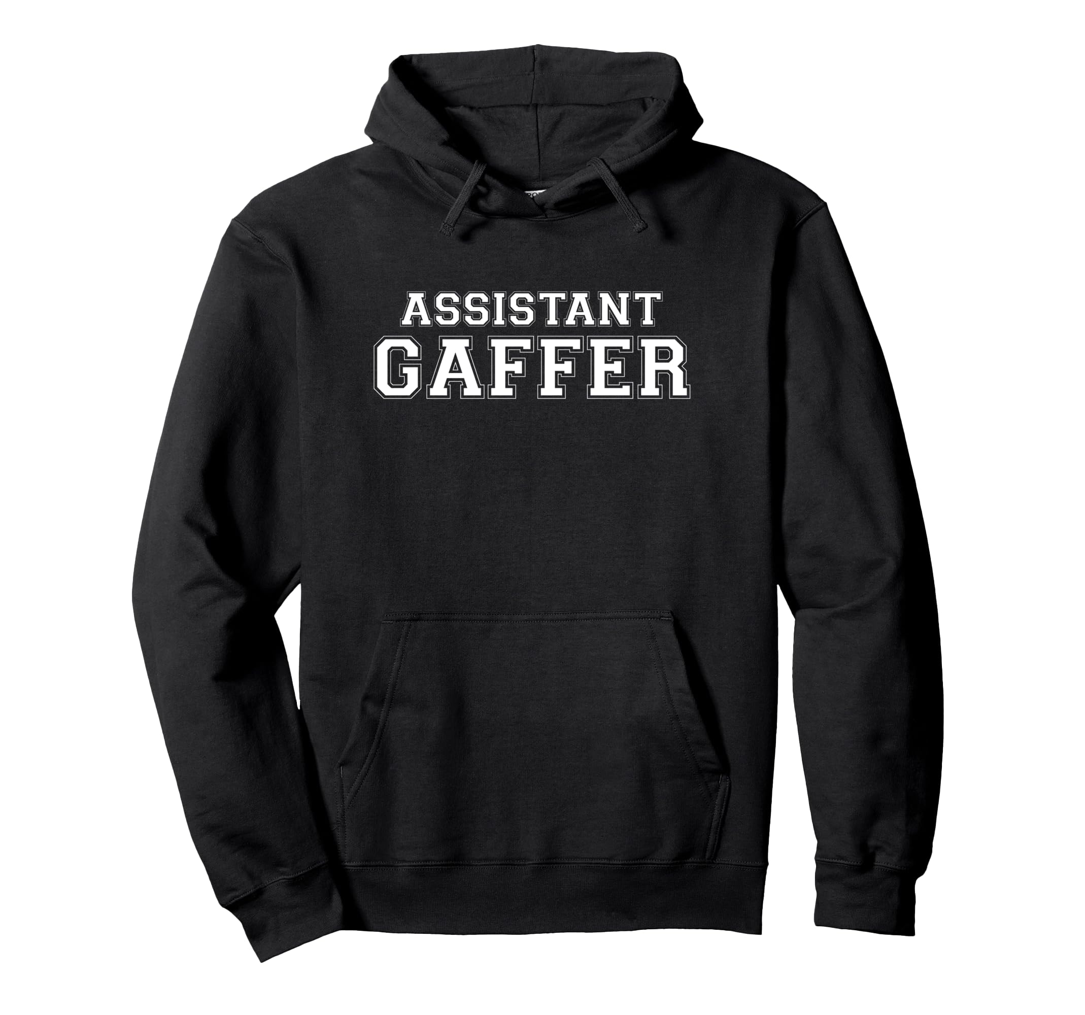Assistant Gaffer Funny Soccer Coach Hoodie - Novelty Apparel Unisex